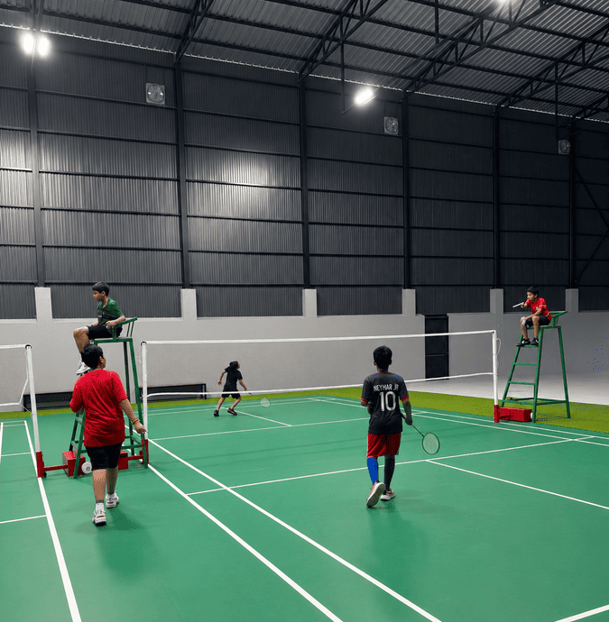 Badminton court